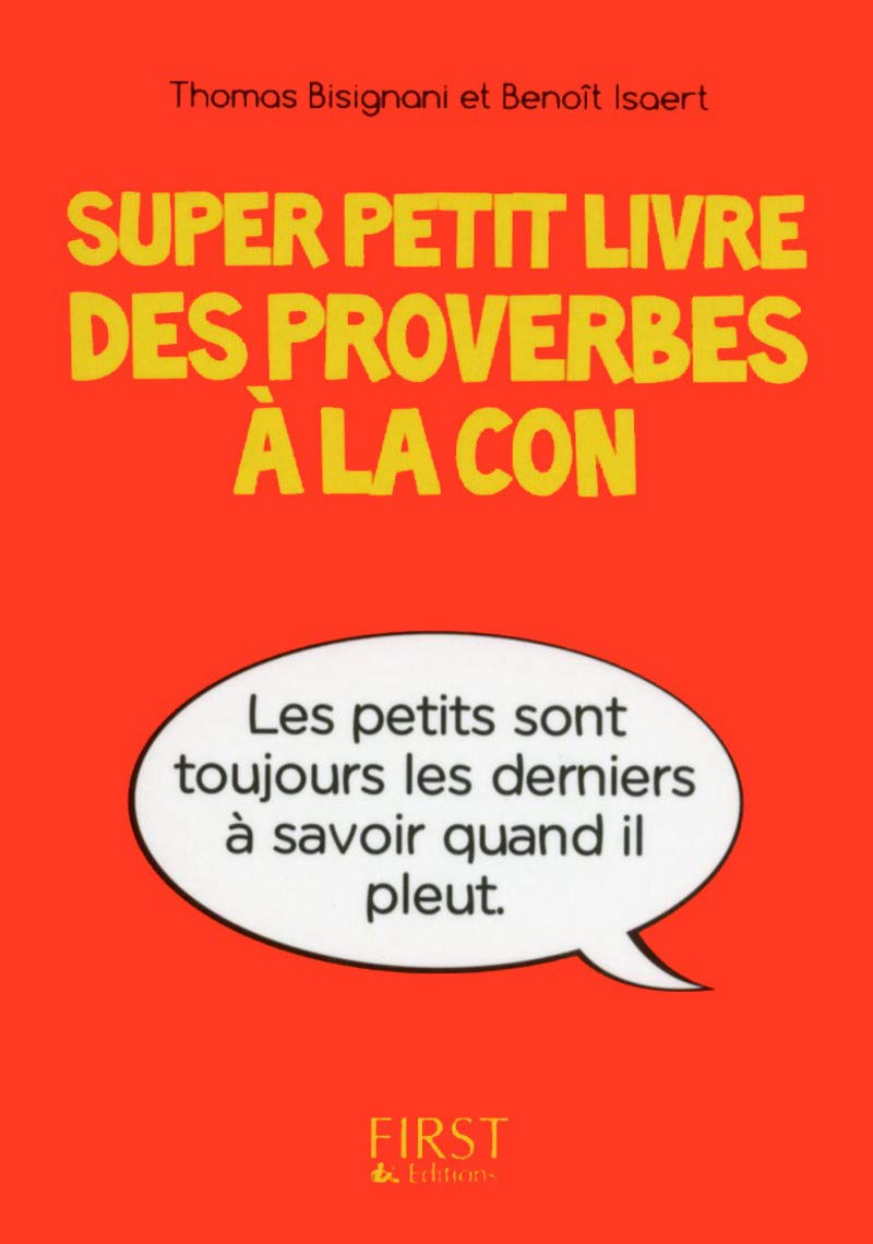 jaquette album Super Petit livre des proverbes à la con