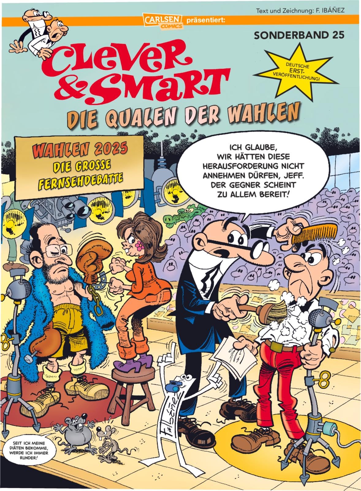jaquette album Clever und Smart Sonderband 25: Die Qualen der Wahlen