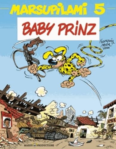 jaquette album Marsupilami Tome 5 - Baby Prinz