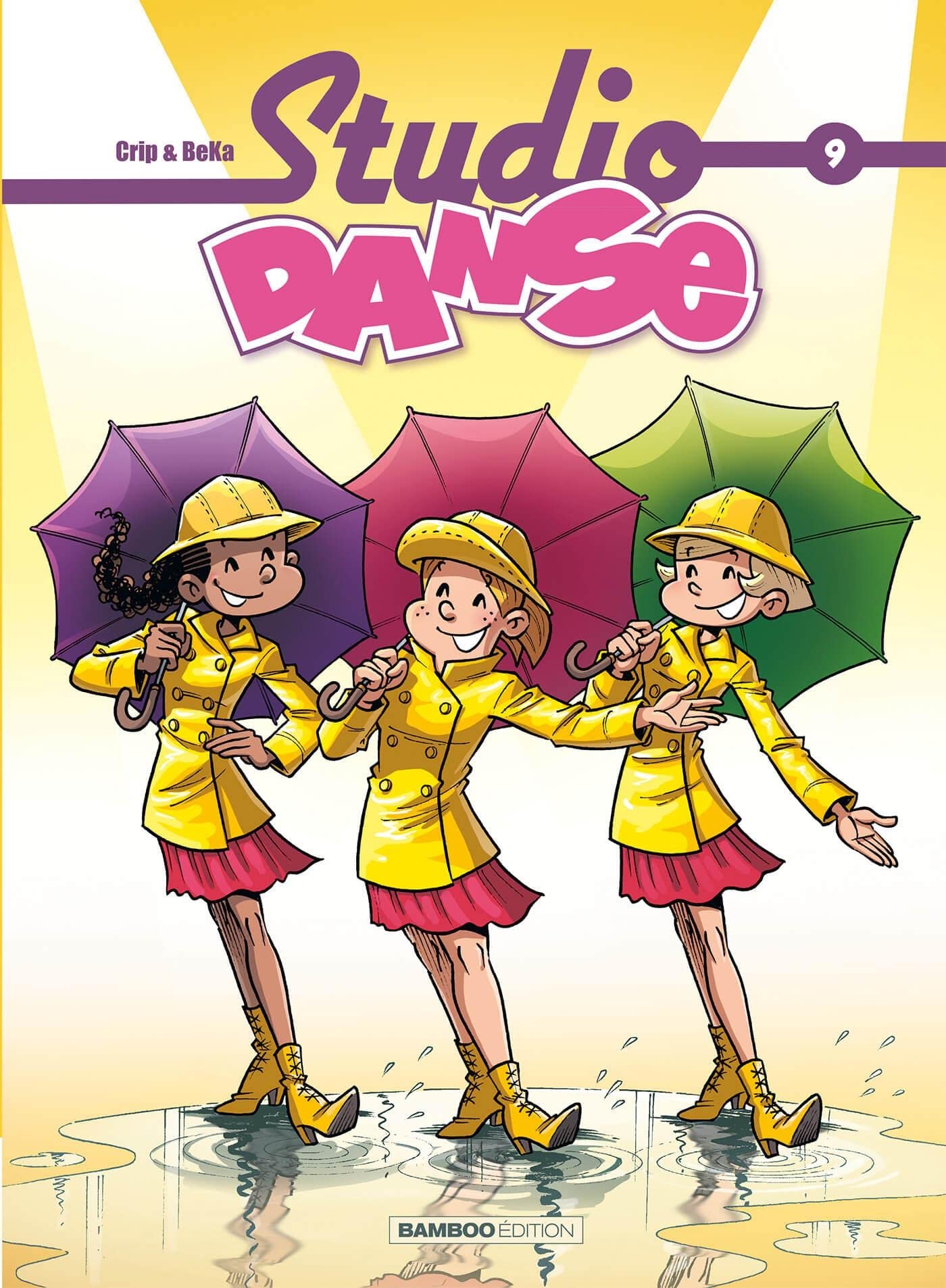 jaquette album Studio danse - tome 9