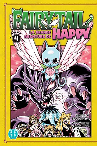 jaquette album Fairy Tail - La Grande Aventure De Happy - Tome 4