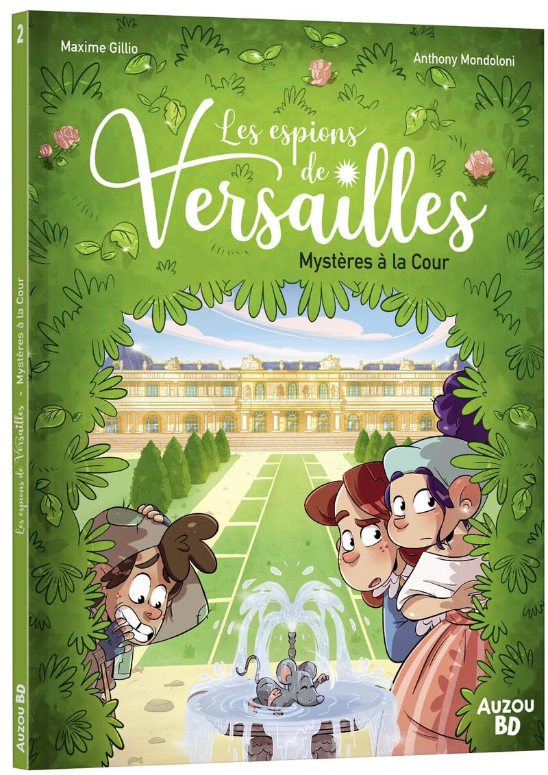jaquette album Les espions de versailles - tome 2 - les espions de versailles - mystères à la cour (2)