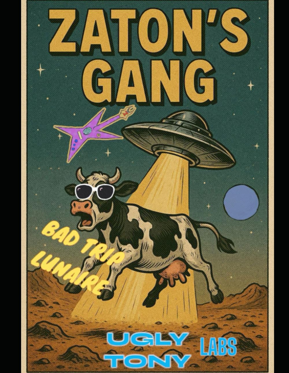 jaquette album Zaton's Gang: Bad Trip Lunaire