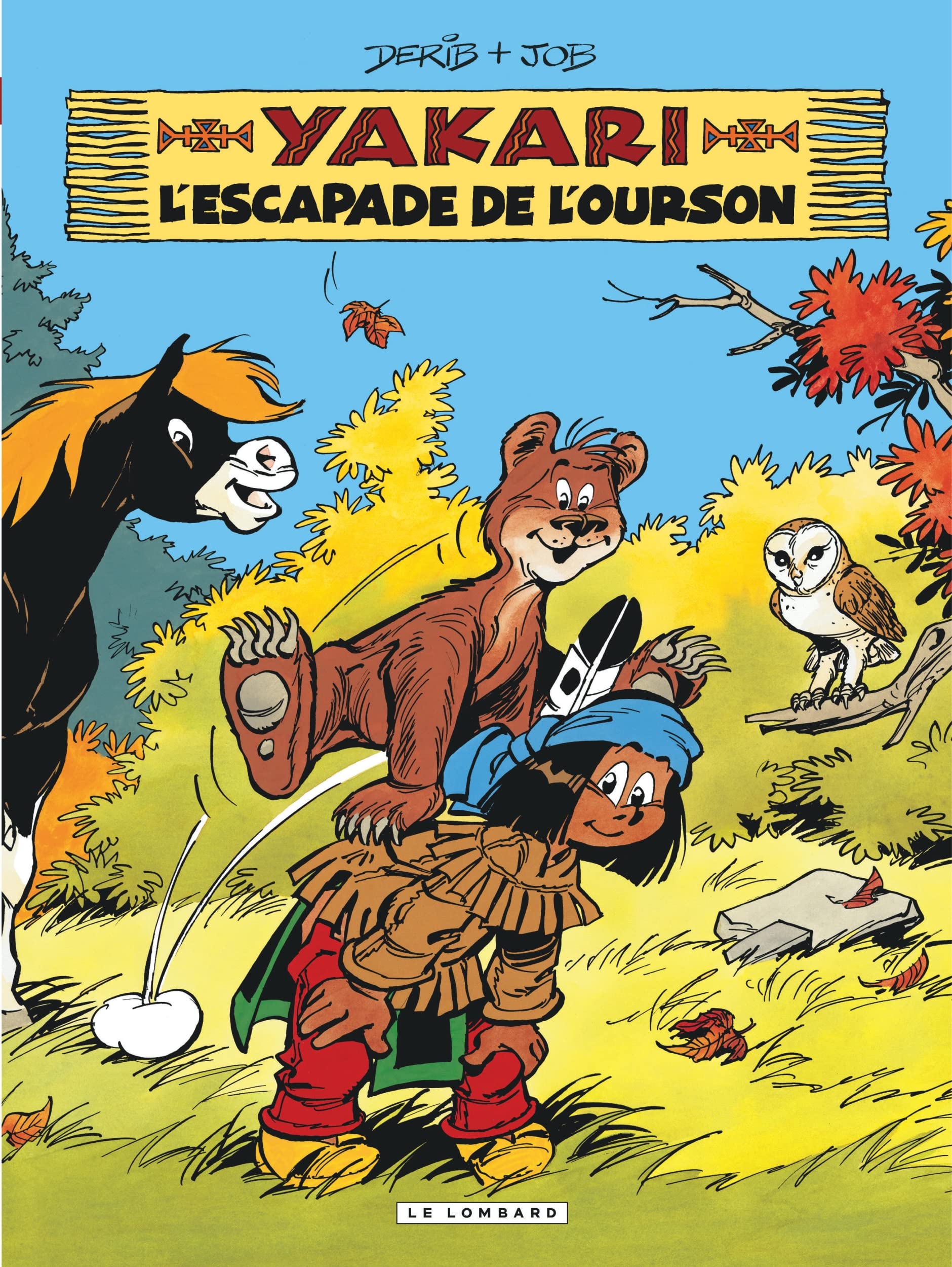 jaquette album Yakari - Tome 35 - L'Escapade de l'ourson / Edition spéciale (Indispensables 2023)