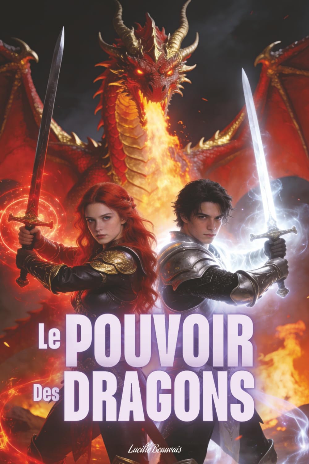 jaquette album Le pouvoir des dragons : Tome 1 - Le secret des Protecteurs | Livre fantastique pour enfant de 8, 9, 10, 11, 12 et 13 ans, avec aventures épiques, ... fille idéal en cadeau d'anniversaire ou noël