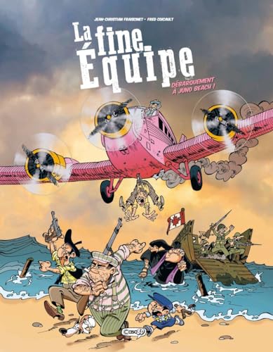 jaquette album La Fine Équipe - Débarquement À Juno Beach !