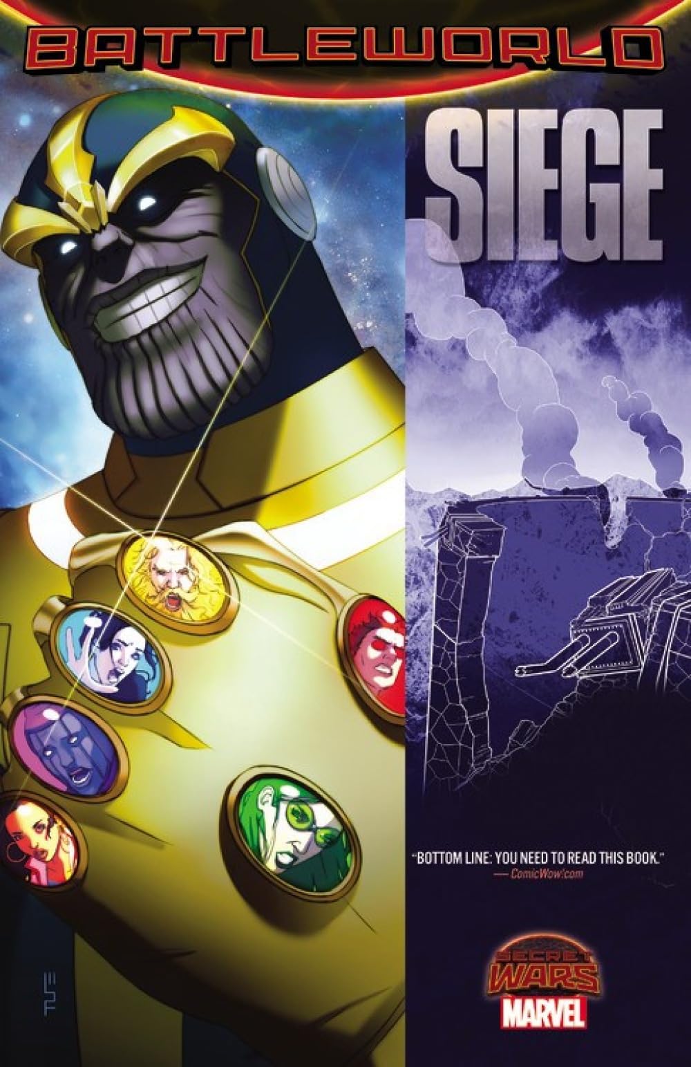 jaquette album Siege: Battleworld