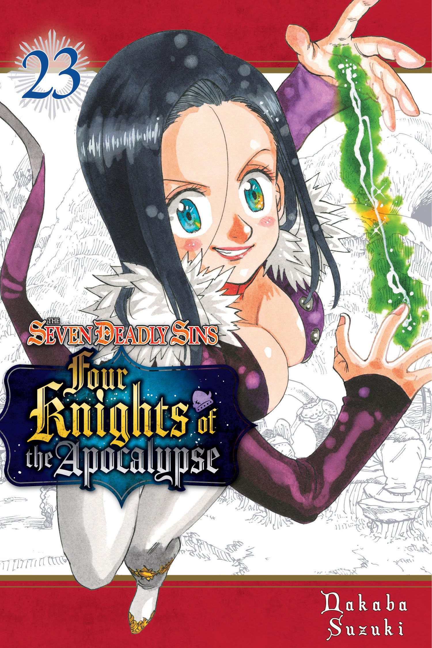 jaquette album The Seven Deadly Sins: Four Knights of the Apocalypse 23
