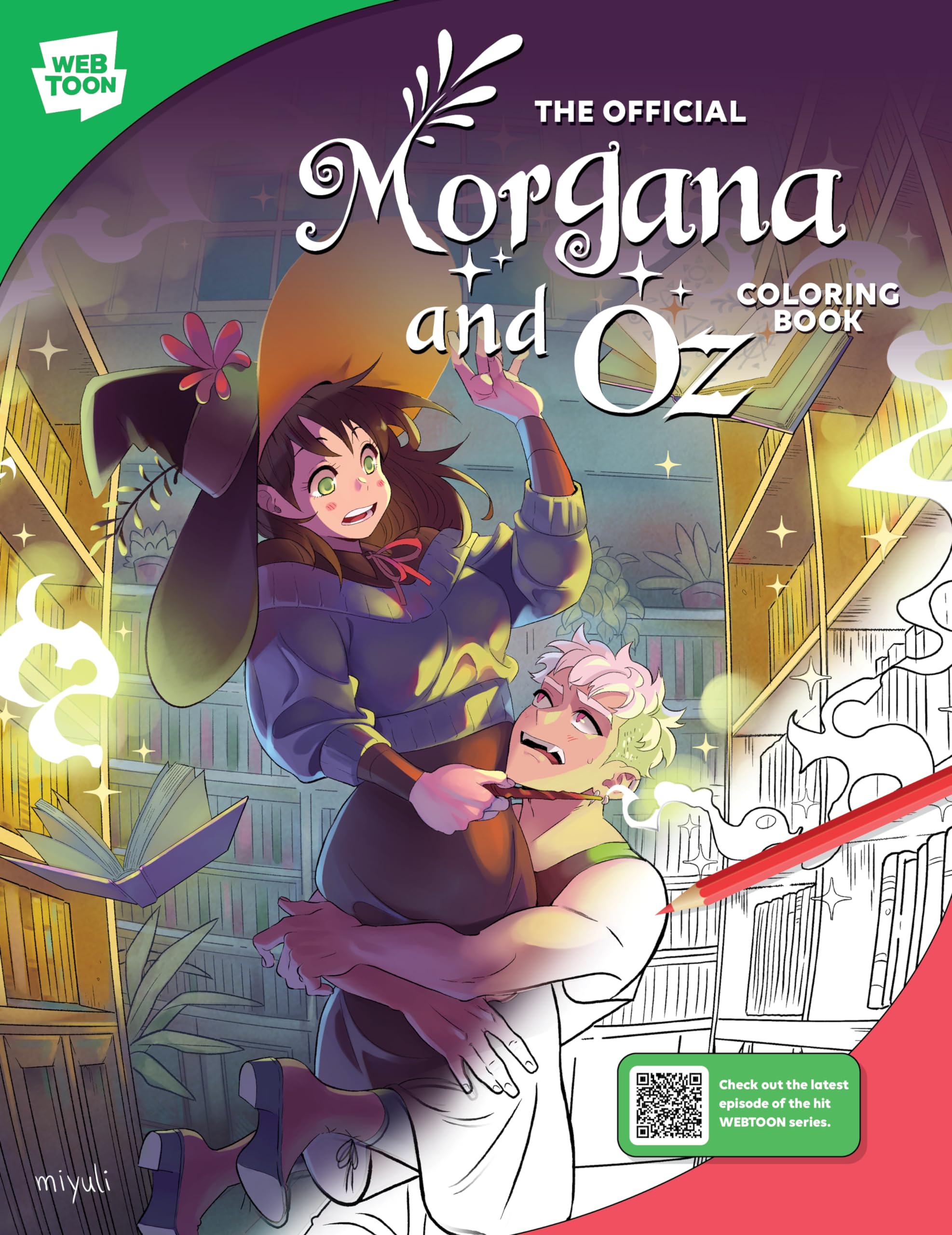 jaquette album The Official Morgana and Oz Coloring Book: 46 Original Illustrations to Color and Enjoy