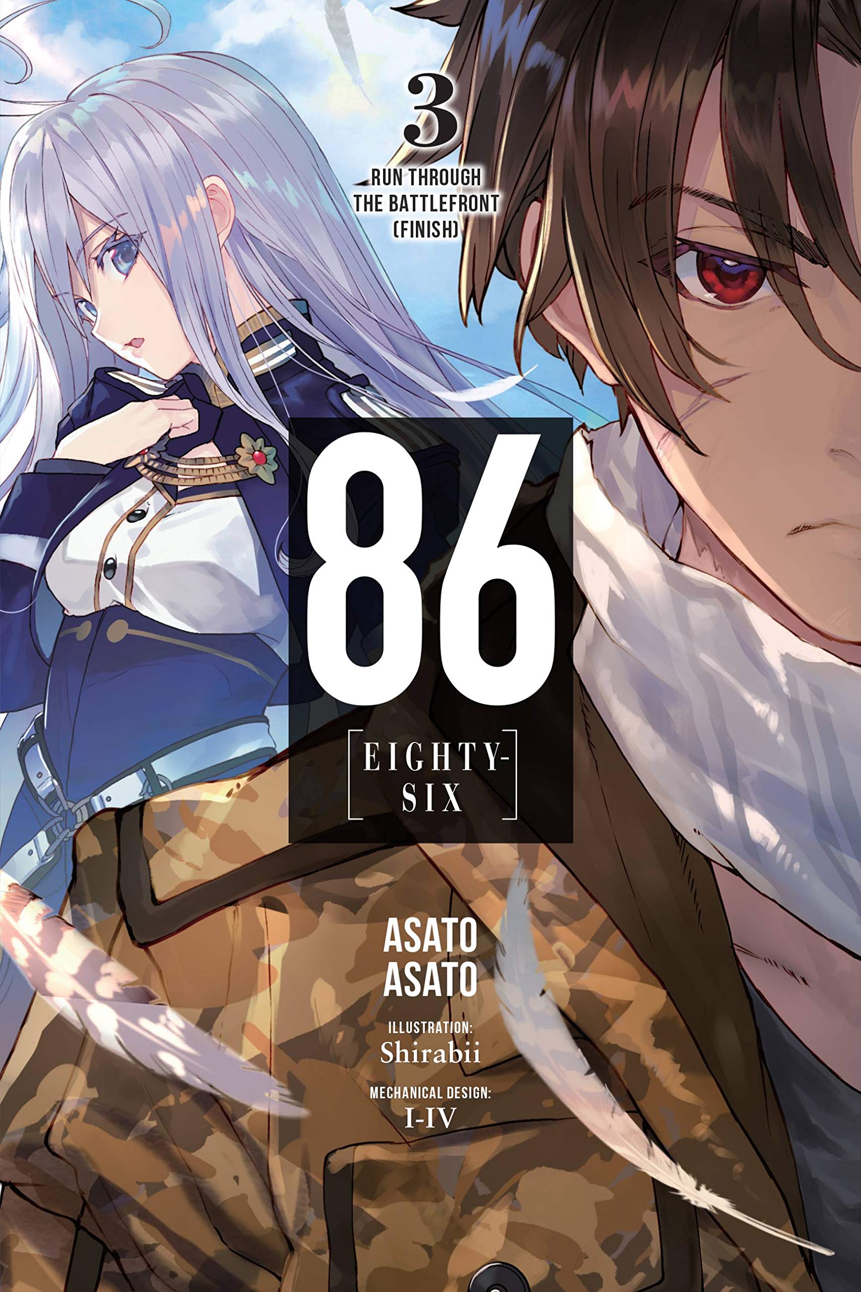 jaquette album 86--EIGHTY-SIX, Vol. 3 (light novel)