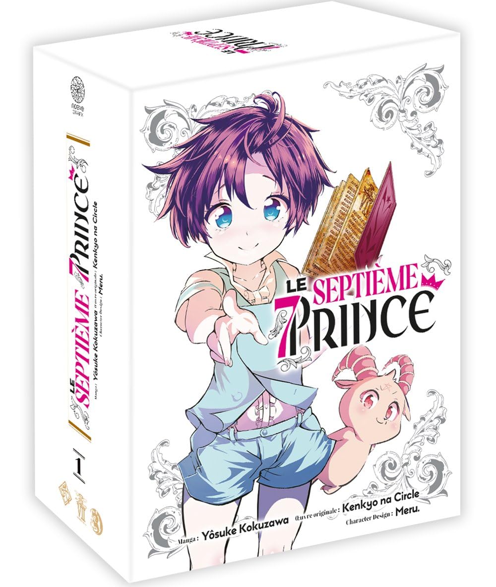jaquette album Le septième prince - Partie 1 - Coffret Édition limitée numéroté (tomes 1 à 5)