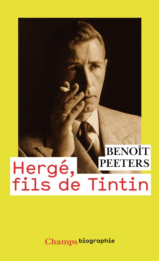jaquette album Hergé, fils de Tintin