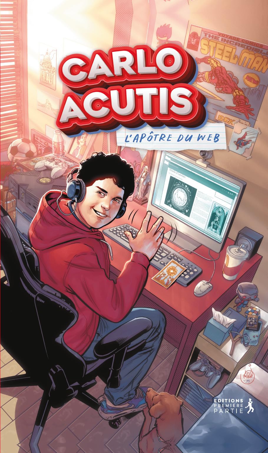jaquette album Carlos Acutis Comics: L'apôtre du Web