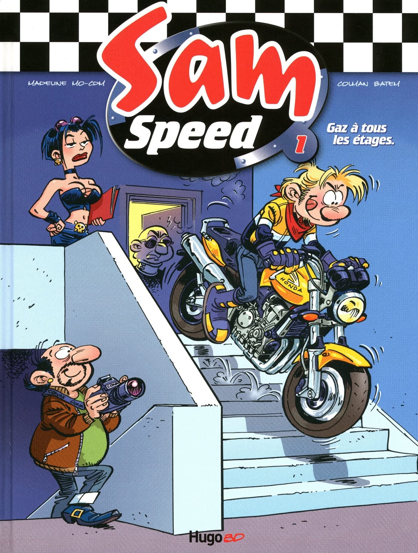 jaquette album Sam Speed tome 1 Gaz à tous les étages