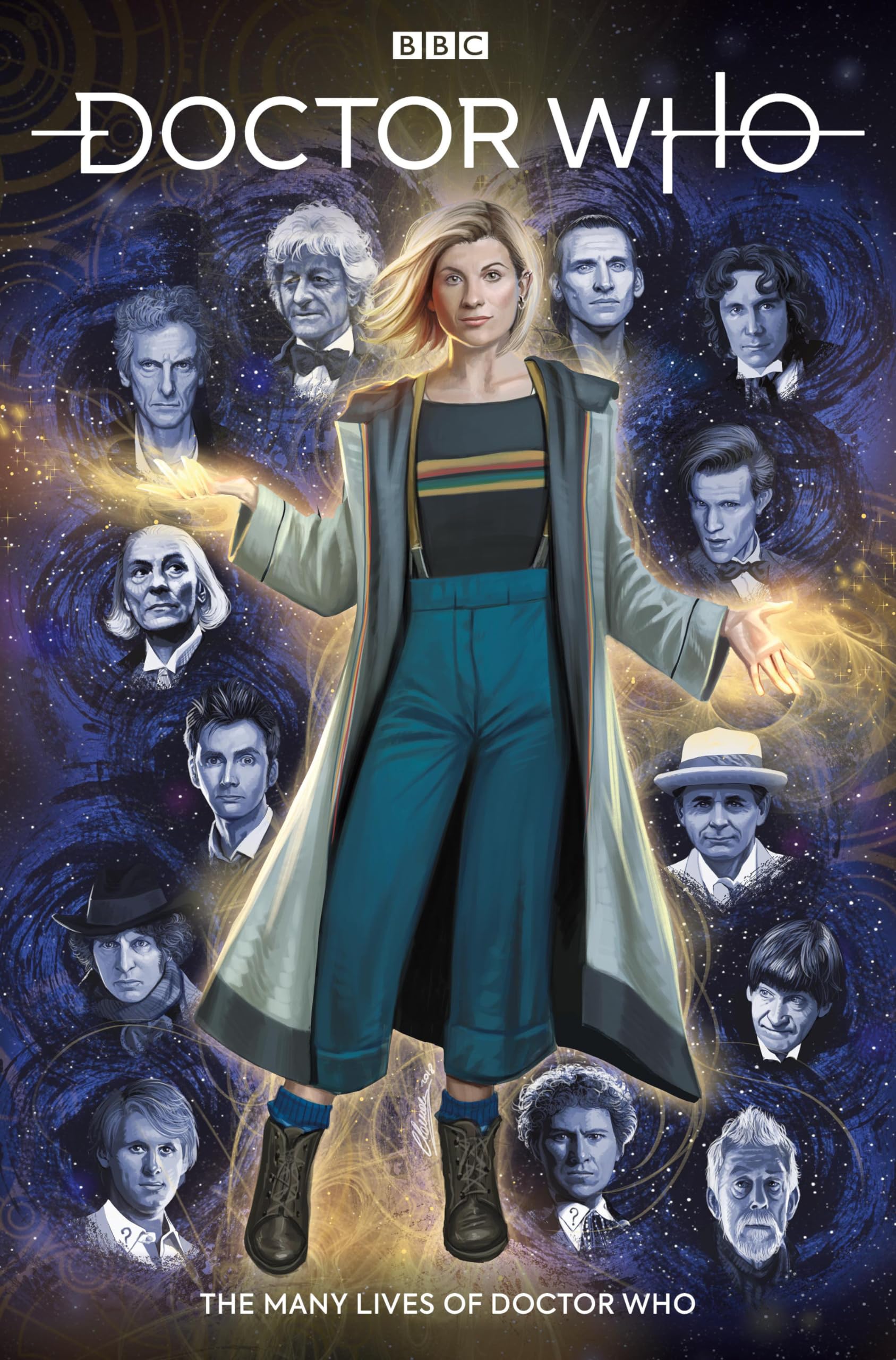 jaquette album Doctor Who Thirteenth Doctor 0: The Many Lives of Doctor Who