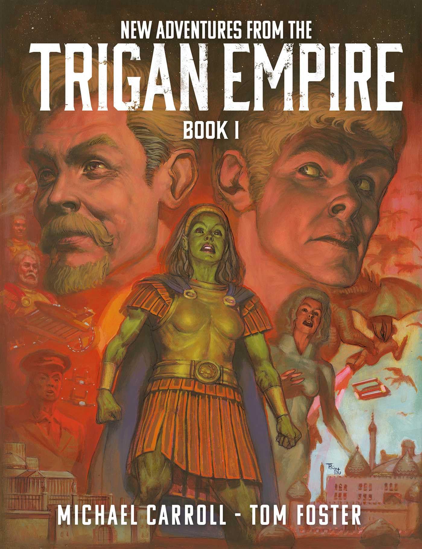 jaquette album New Adventures from the Trigan Empire - Book One (Volume 1)