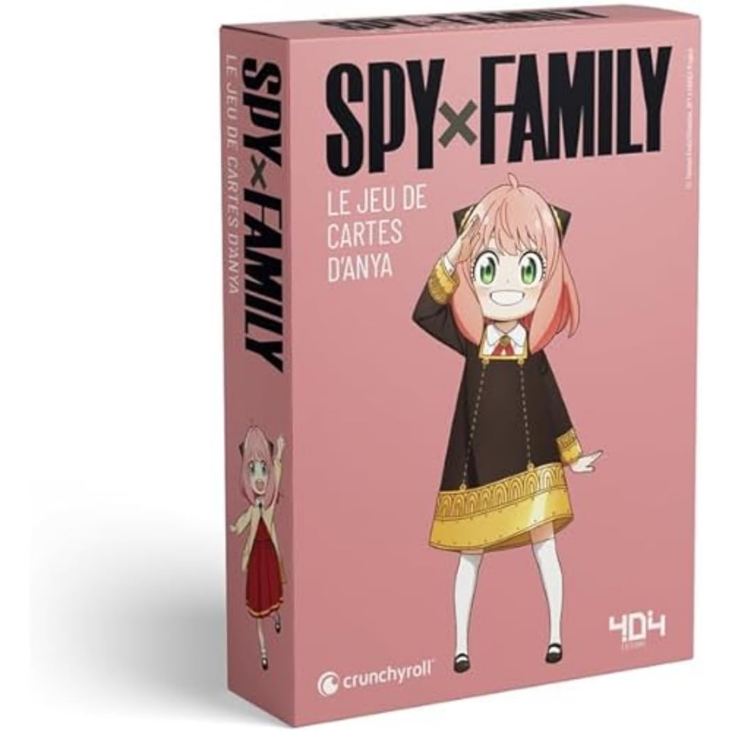 jaquette album Spy x Family - Anya - Le jeu de cartes