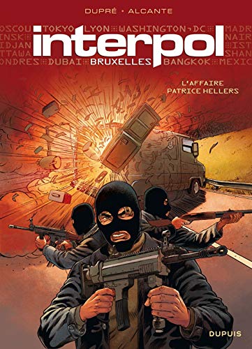 jaquette album Interpol Bruxelles Tome 1 - L'affaire Patrice Hellers