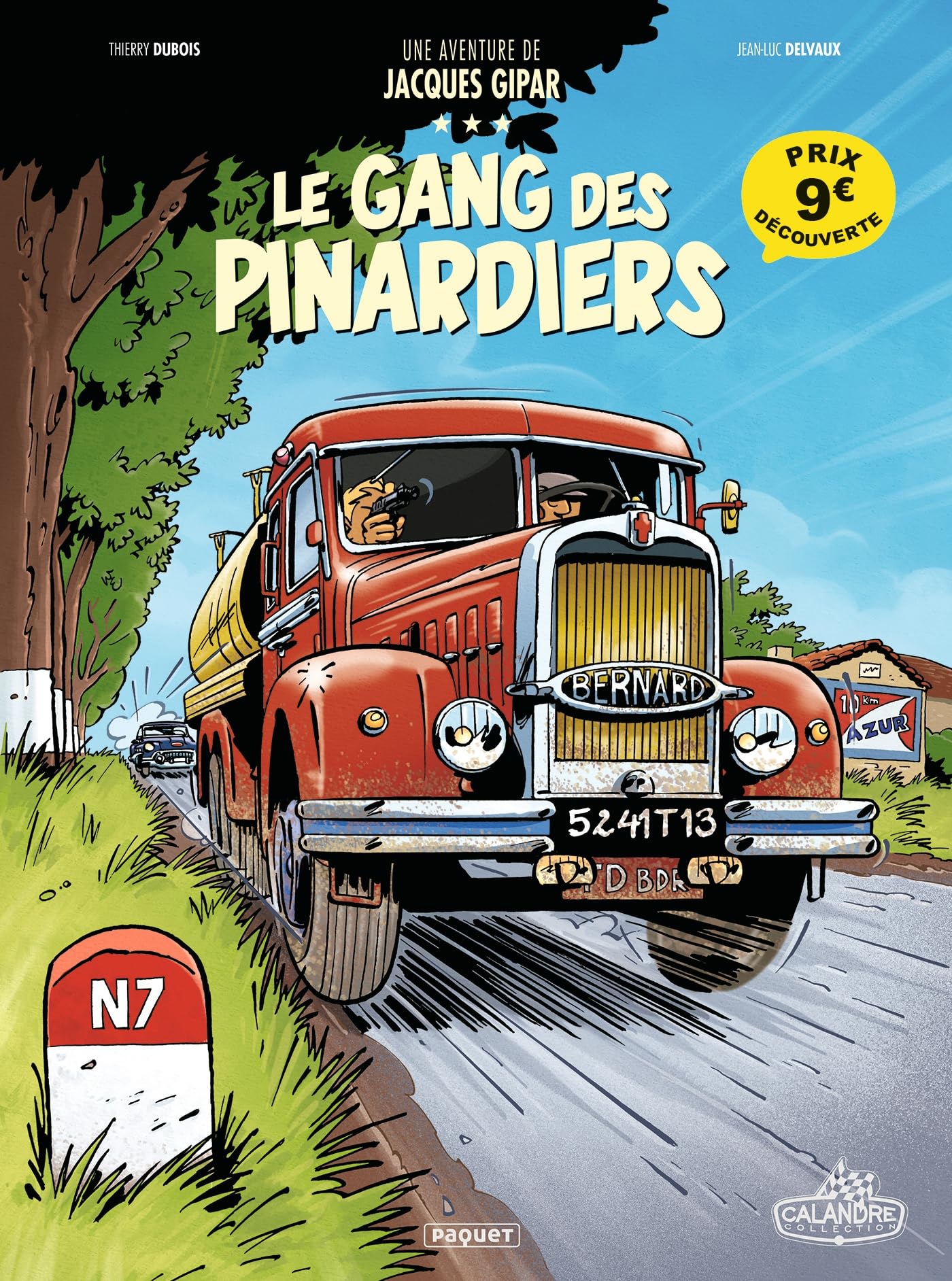 jaquette album UNE AVENTURE DE JACQUES GIPAR - T01 - LE GANG