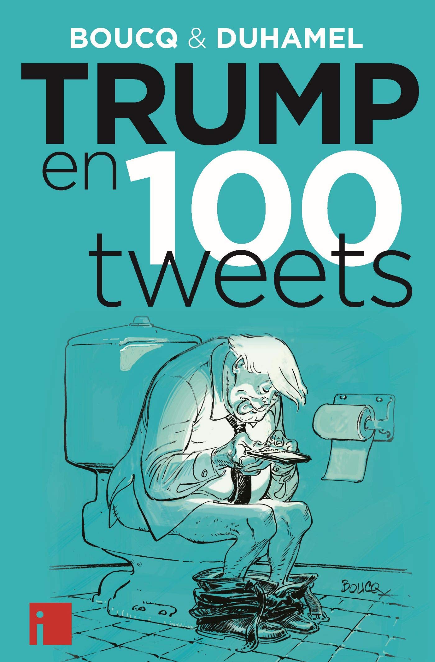 jaquette album Trump en 100 tweets