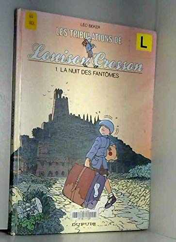 jaquette album Louison Cresson Tome 1 - La Nuit Des Fantômes - Rock And Roll À Pied-L'abbé
