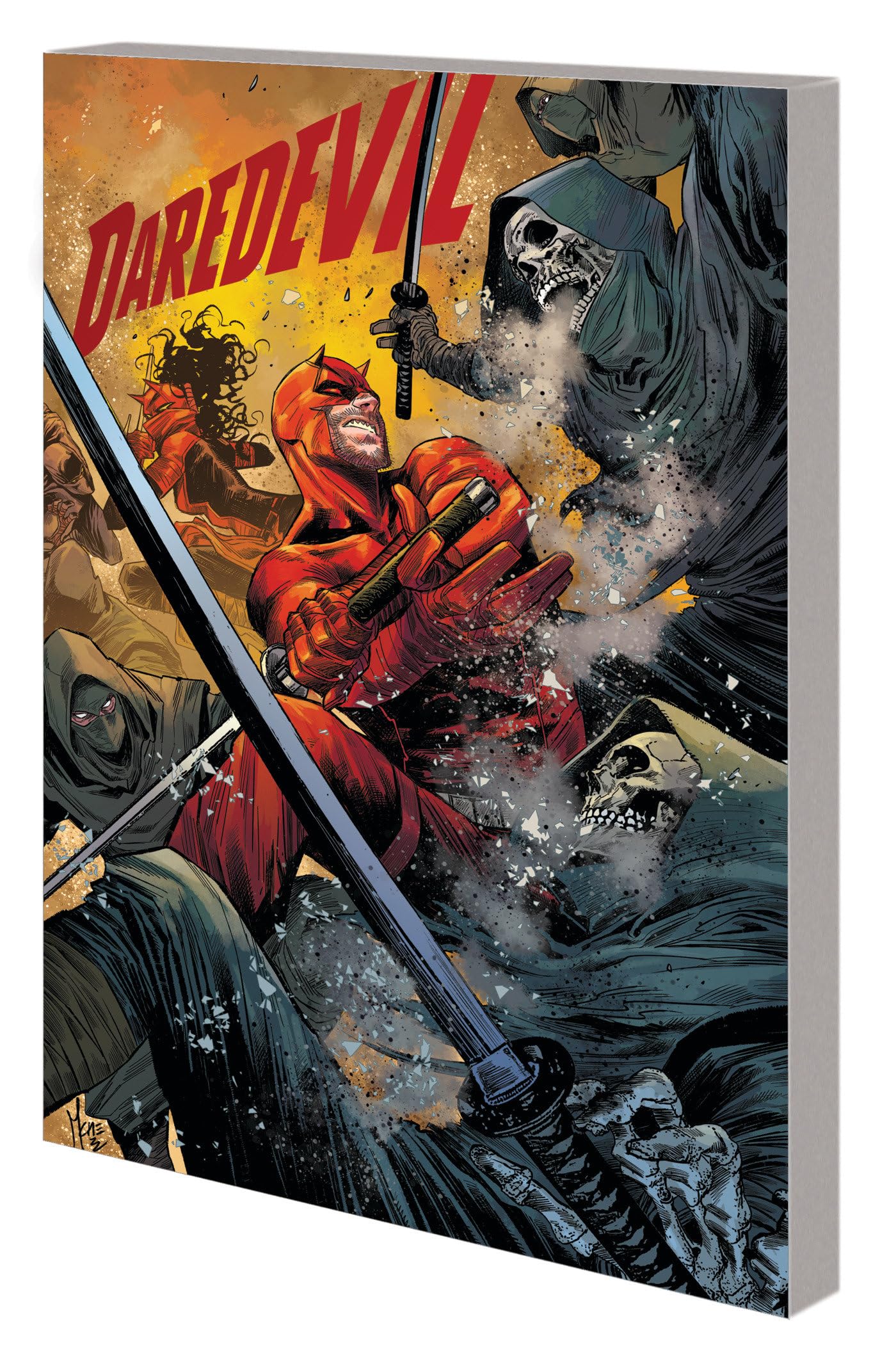 jaquette album Daredevil & Elektra by Chip Zdarsky Vol. 1: The Red Fist Saga