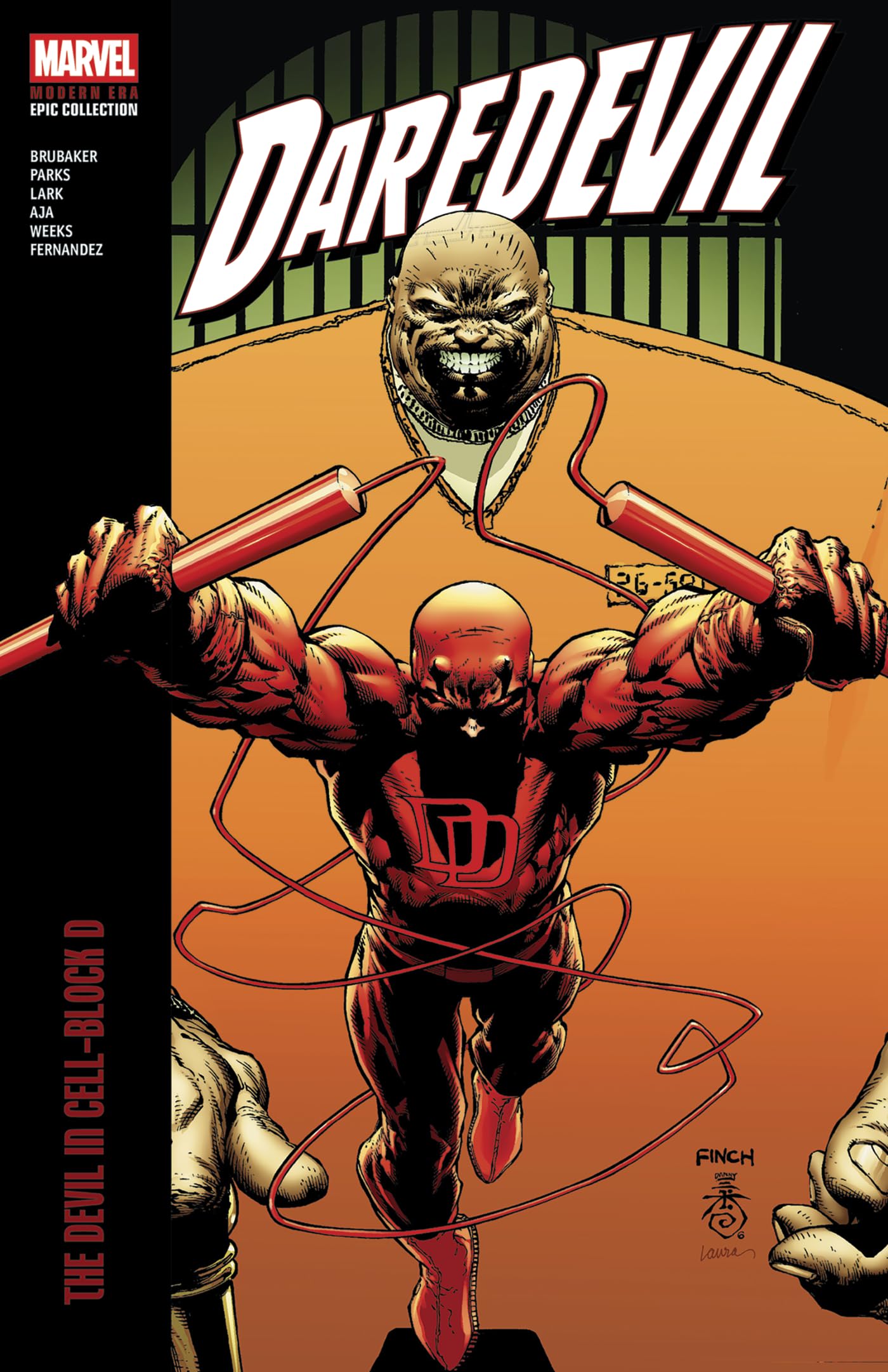 jaquette album DAREDEVIL MODERN ERA EPIC COLLECTION: THE DEVIL IN CELL-BLOCK D