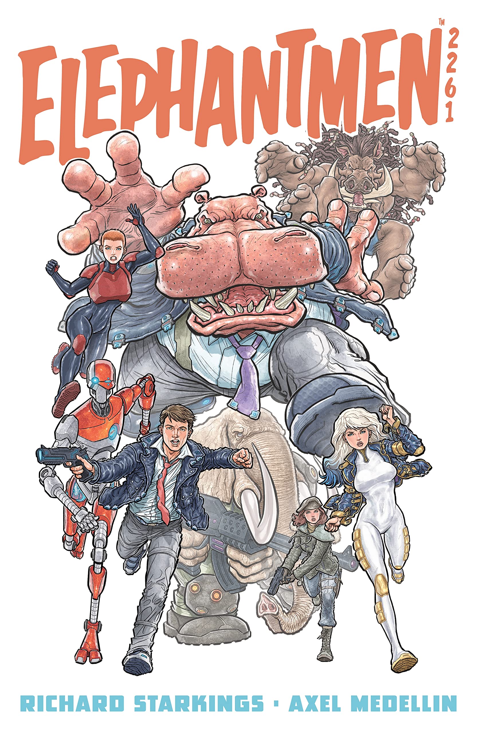 jaquette album Elephantmen 2261 Volume 1