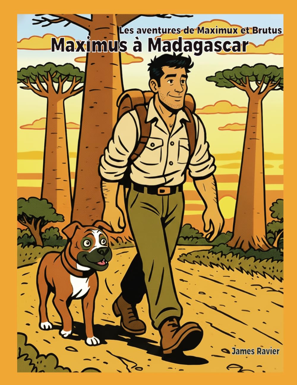 jaquette album Maximus à Madagascar: nouvelle édition