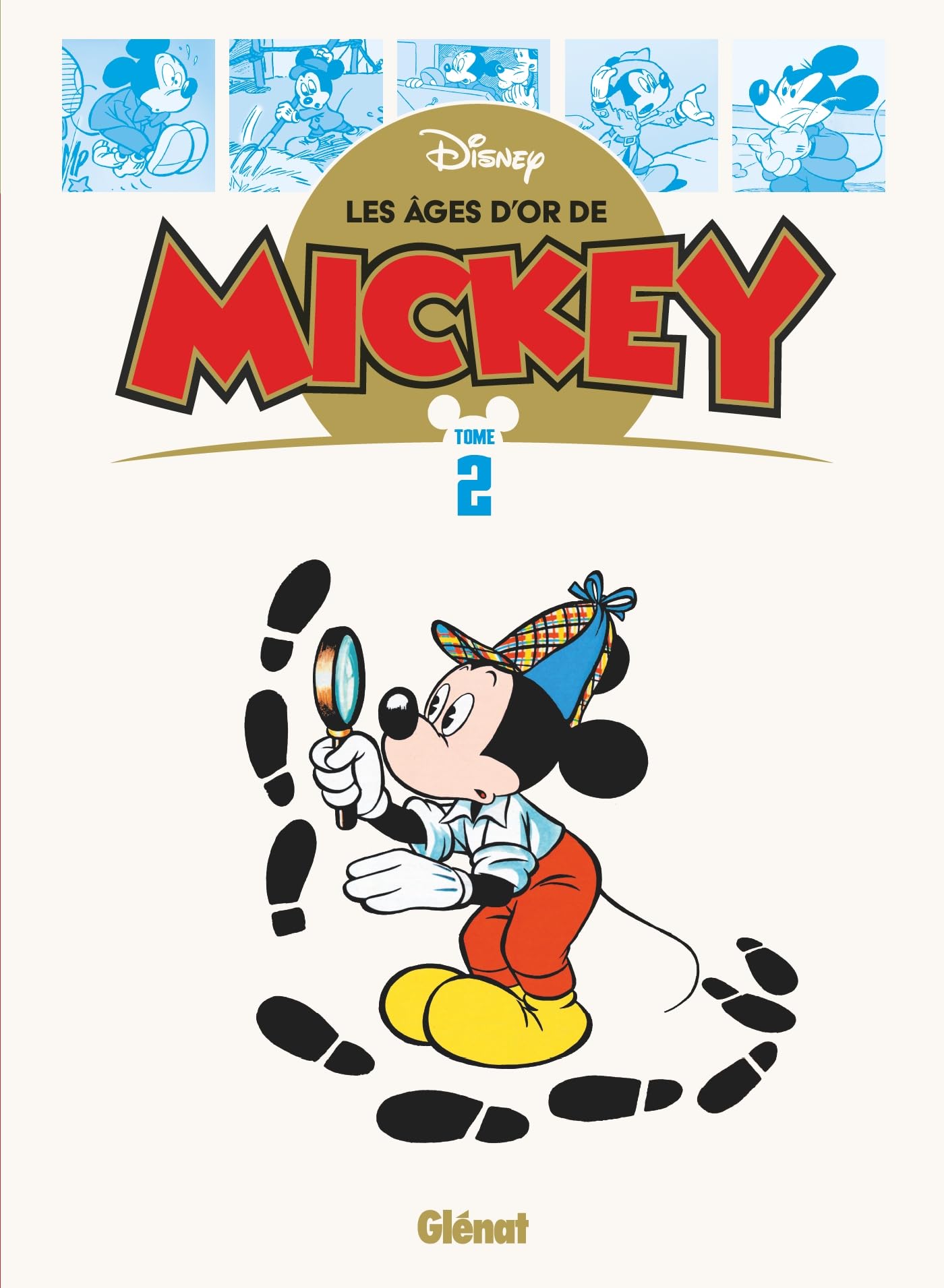 jaquette album Les âges d'or de Mickey - Tome 02