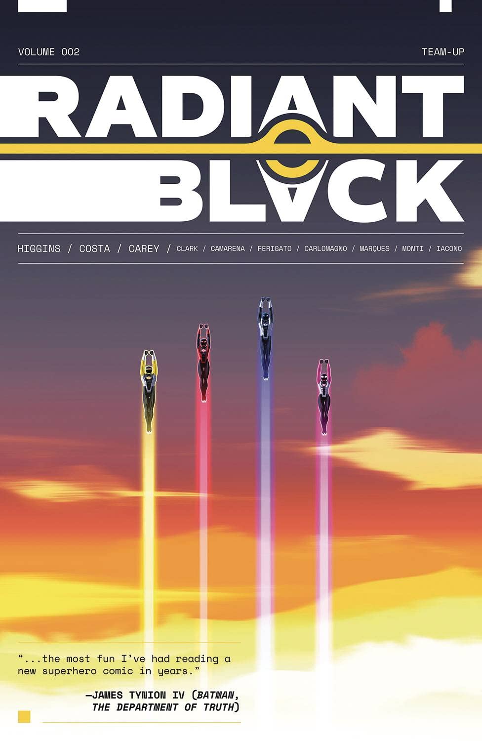 jaquette livre Radiant Black, Volume 2: A Massive-Verse Book