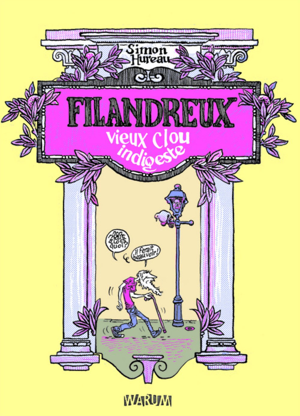 jaquette album Filandreux: Vieux clou indigeste