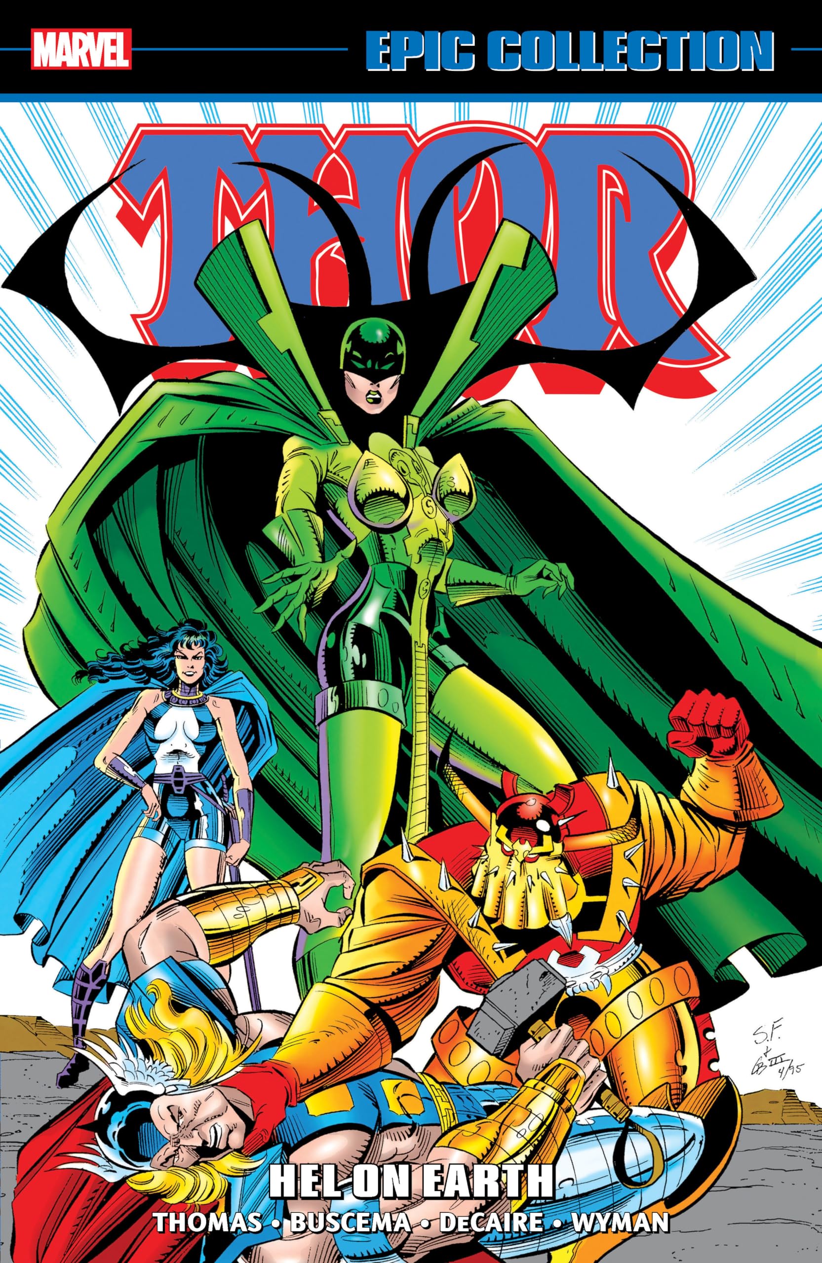 jaquette album THOR EPIC COLLECTION: HEL ON EARTH