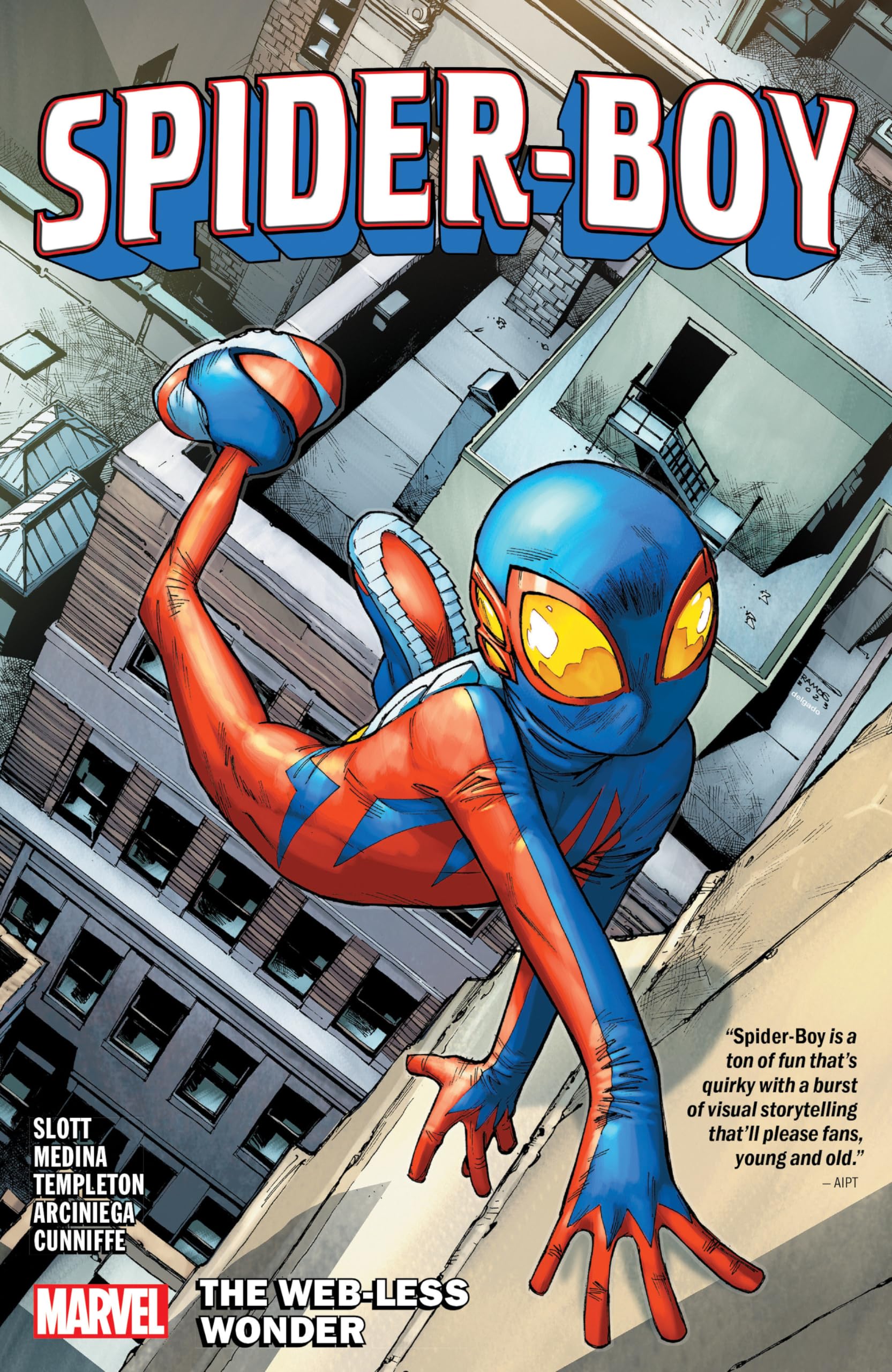 jaquette album SPIDER-BOY VOL. 1: THE WEB-LESS WONDER