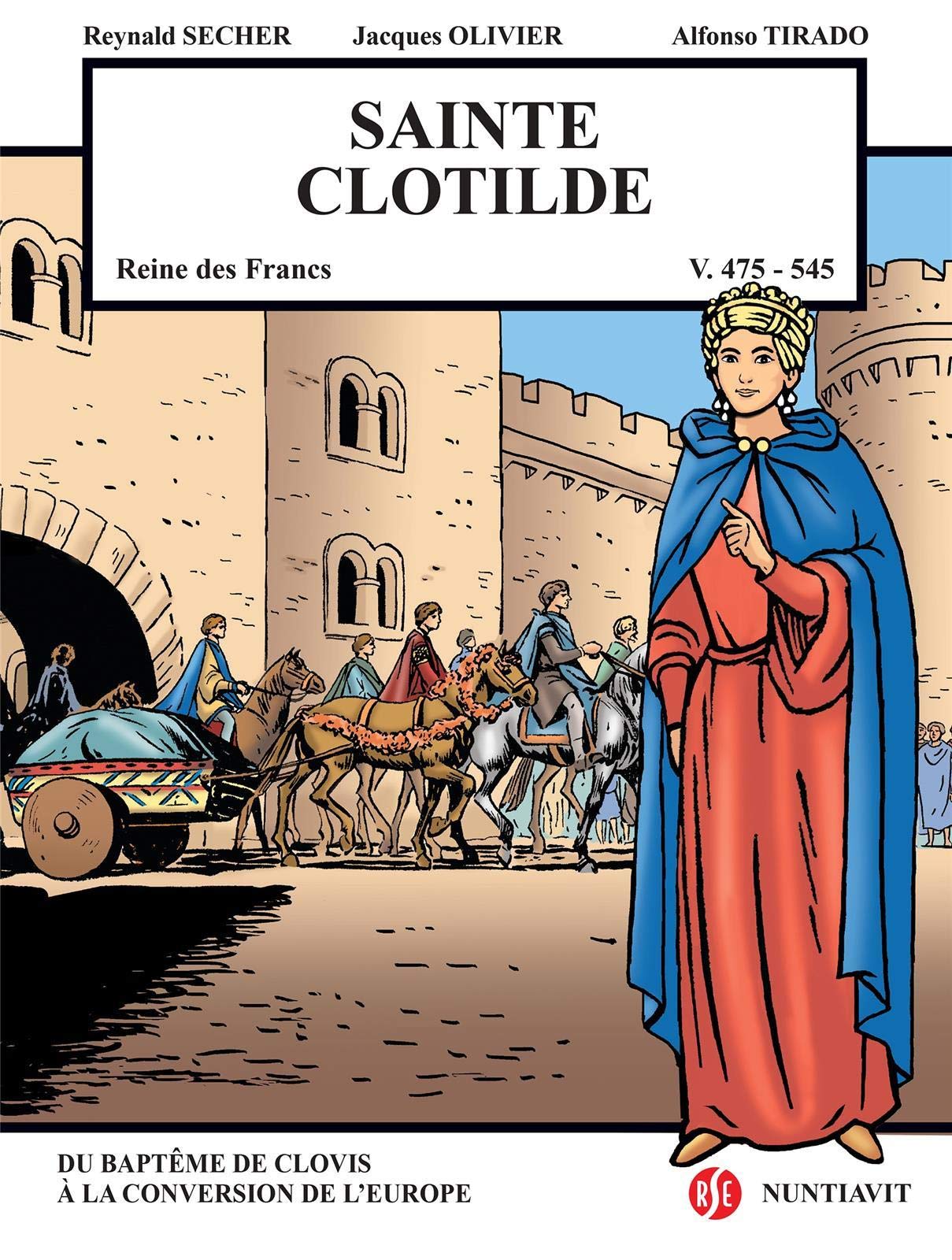 jaquette album Sainte Clotilde - Reine des Francs (v.475-545)