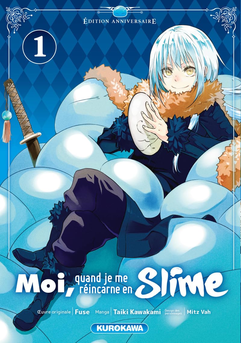 jaquette album Moi, quand je me réincarne en Slime - tome 1 - Edition 20 ans