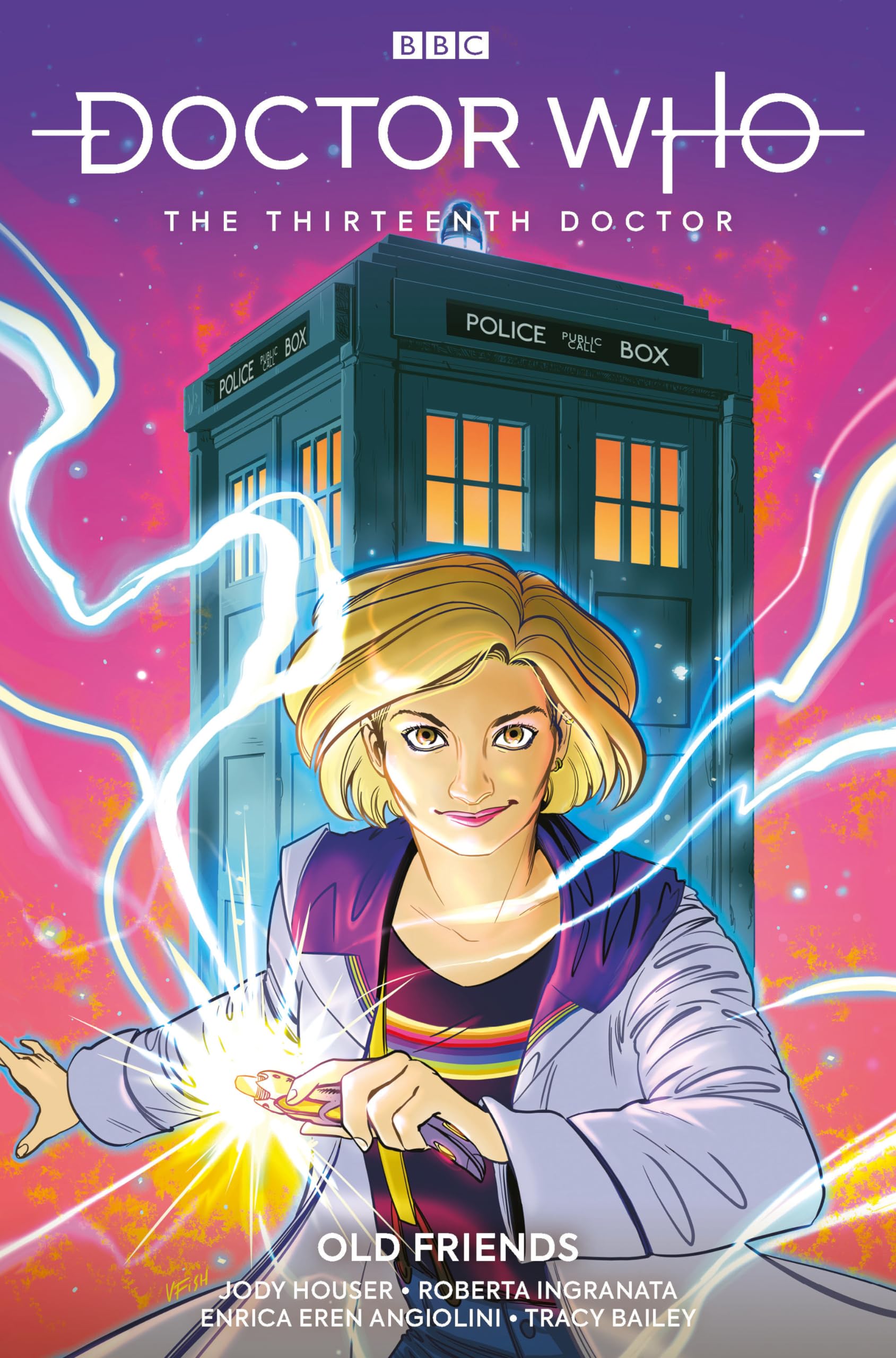 jaquette album Doctor Who the Thirteenth Doctor 3: Old Friends
