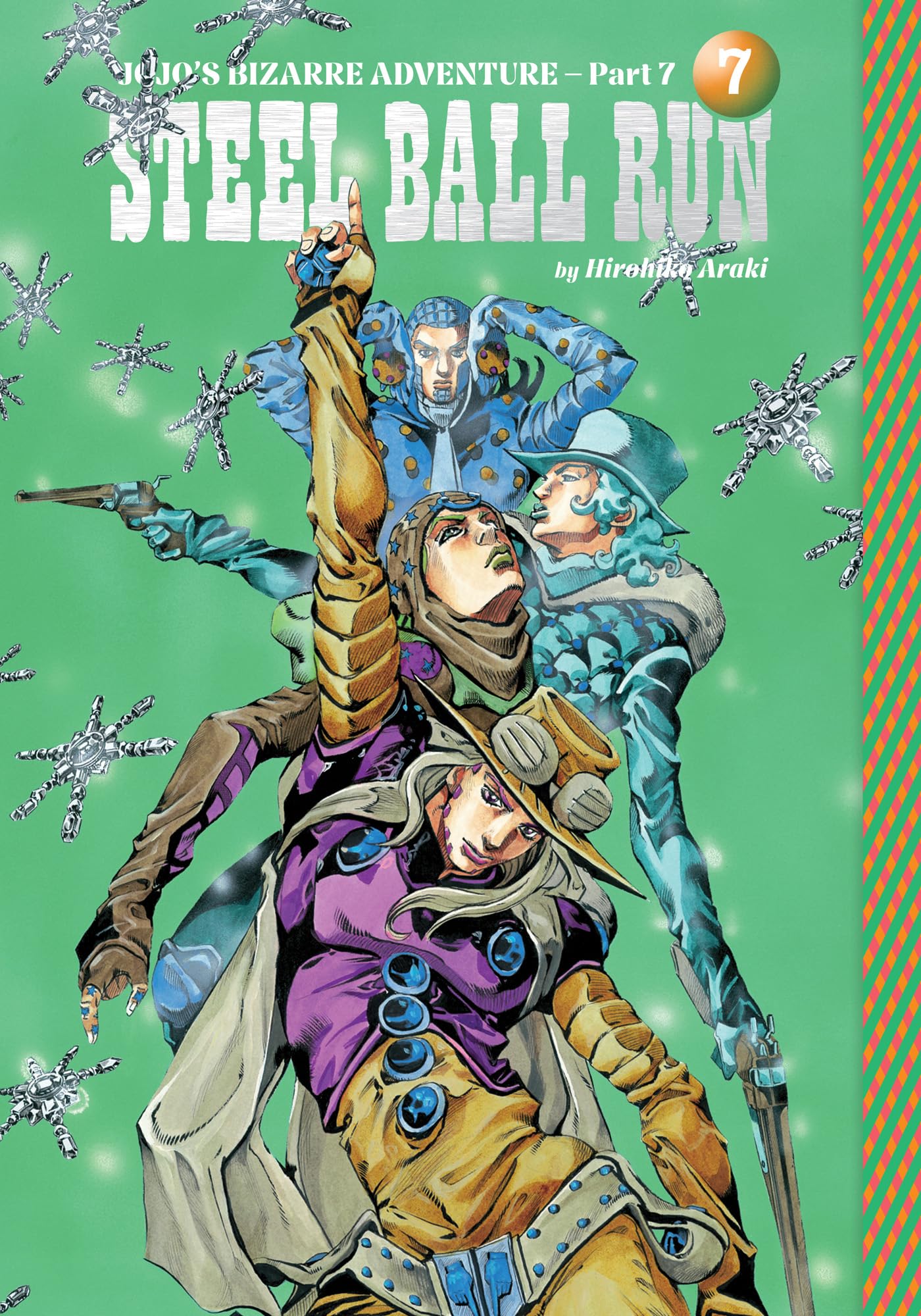 jaquette album Jojo's Bizarre Adventure 7: Part 7--steel Ball Run 7