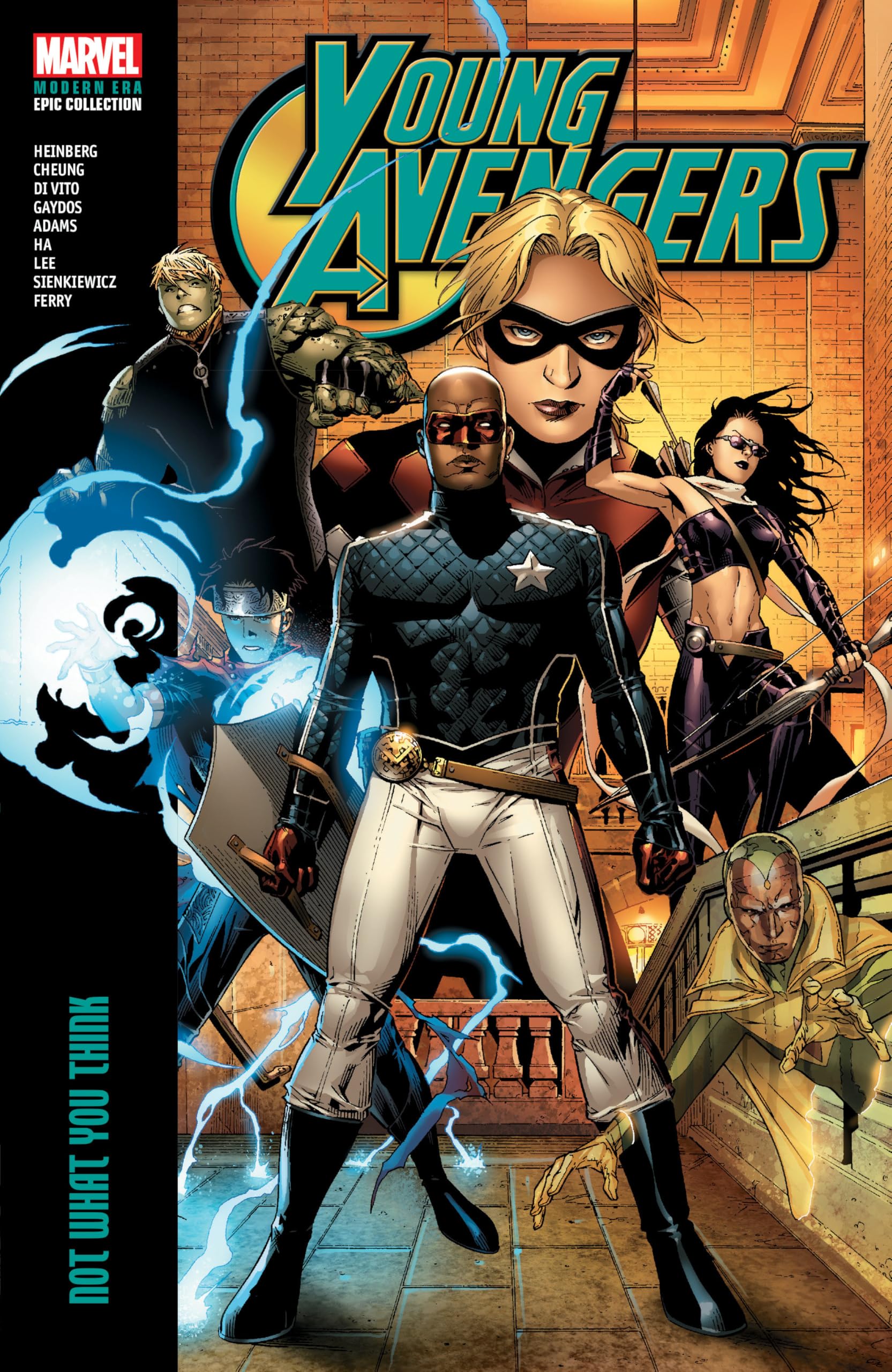jaquette album YOUNG AVENGERS MODERN ERA EPIC COLLECTION: NOT WHAT YOU THINK