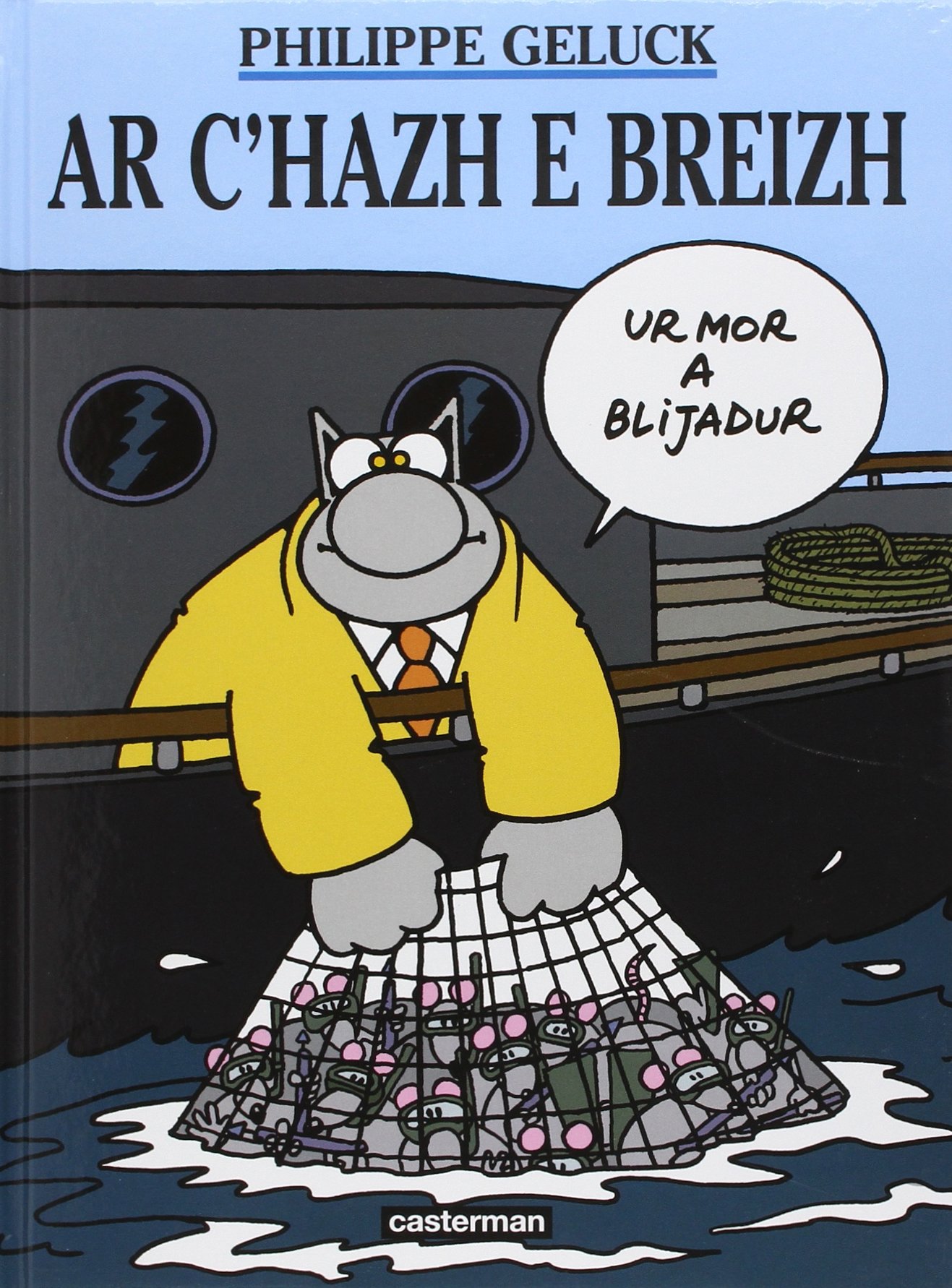 jaquette album Le Chat est content (en breton)