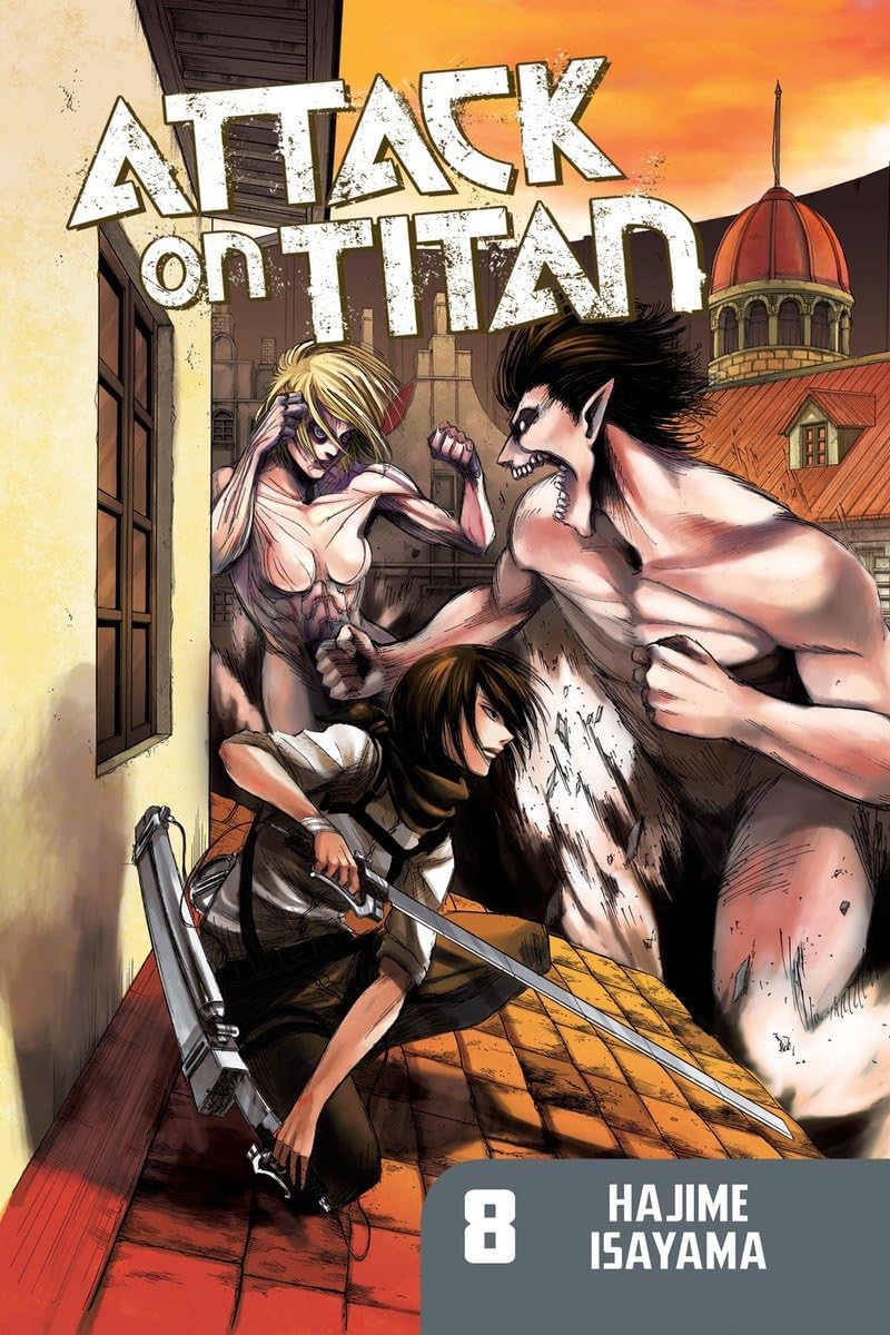 jaquette album Attack on Titan 8