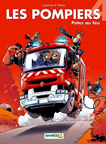 jaquette album Les pompiers - Tome 4 - Top humour 2019