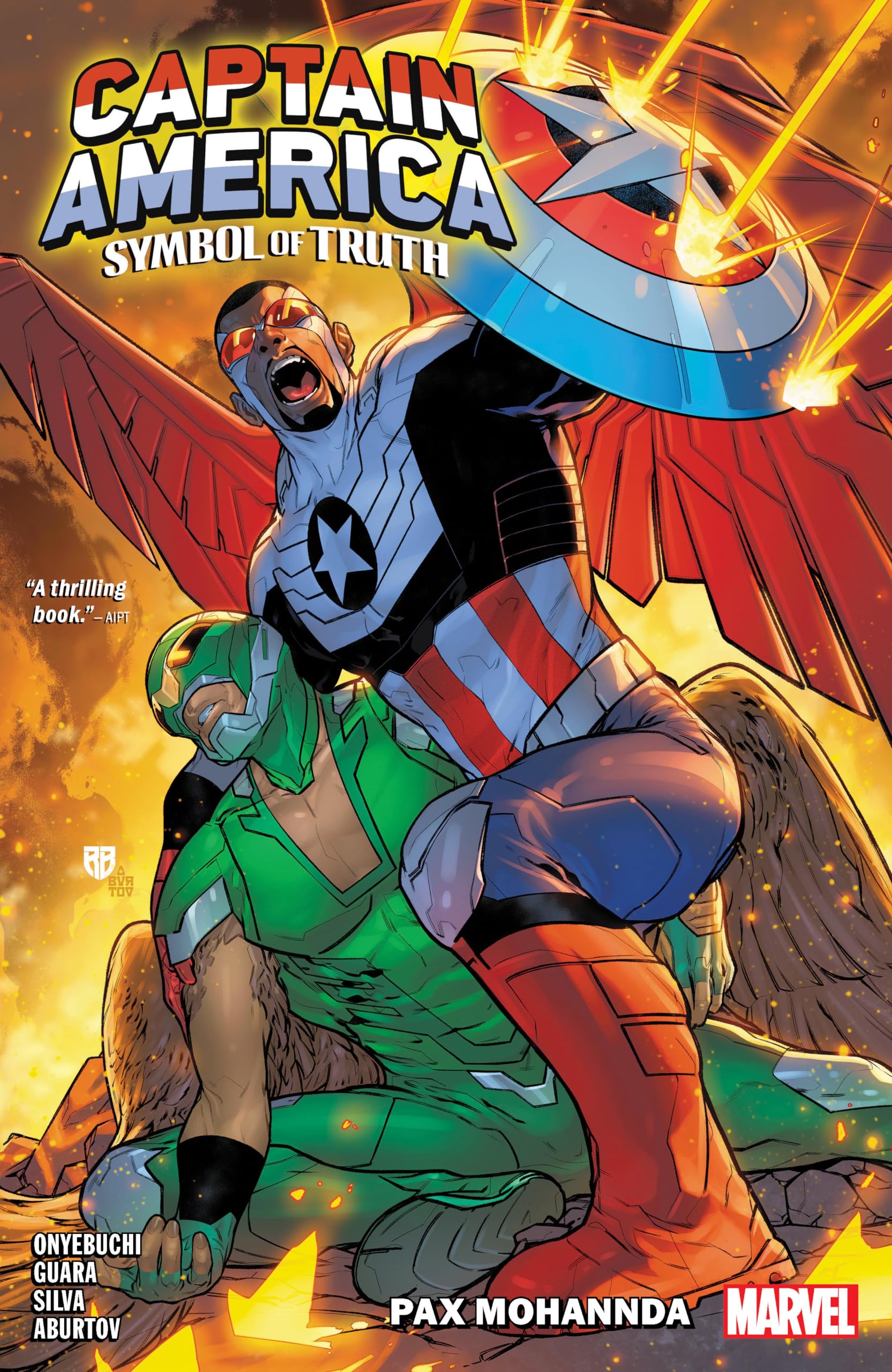jaquette album CAPTAIN AMERICA: SYMBOL OF TRUTH VOL. 2 - PAX MOHANNDA