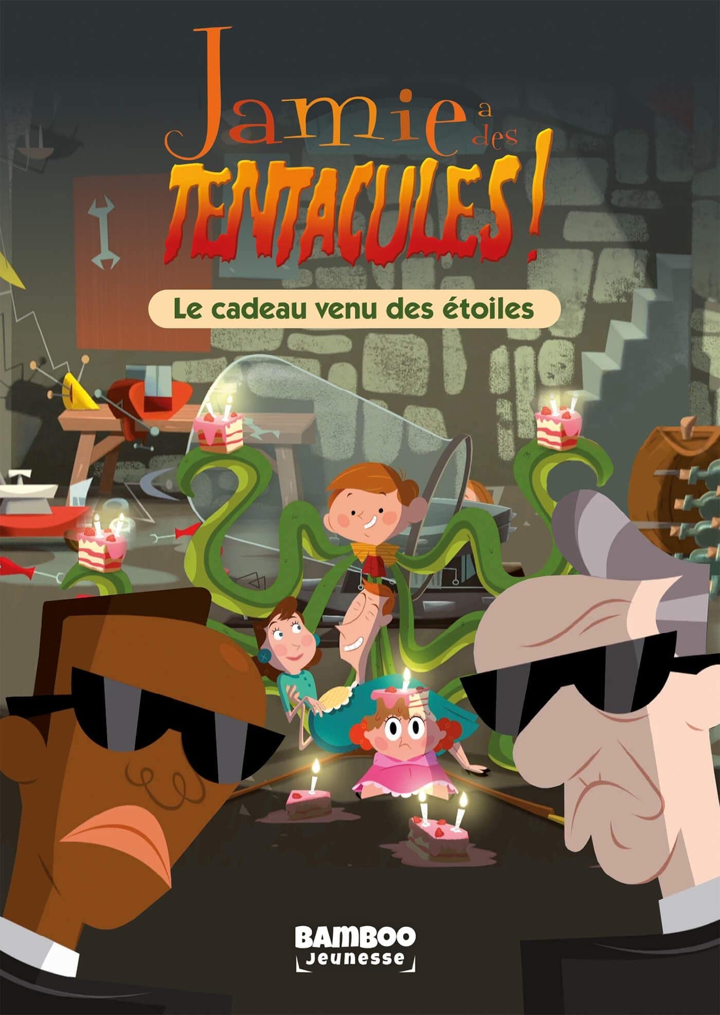 jaquette album Jamie a des tentacules - Poche - tome 02: Le cadeau venu des étoiles