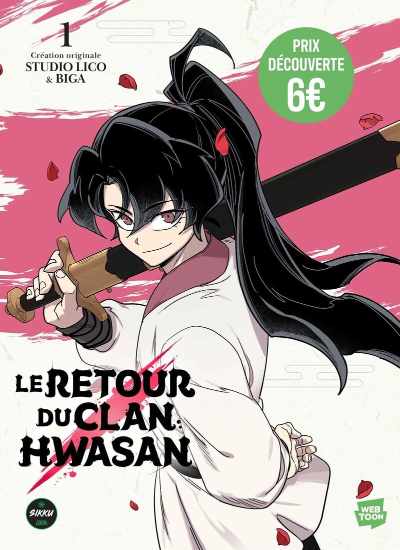 jaquette album Le retour du Clan Hwasan - Tome 1 - Prix découverte: Offre exceptionnelle : le tome 1 du webtoon à 6€ (1)
