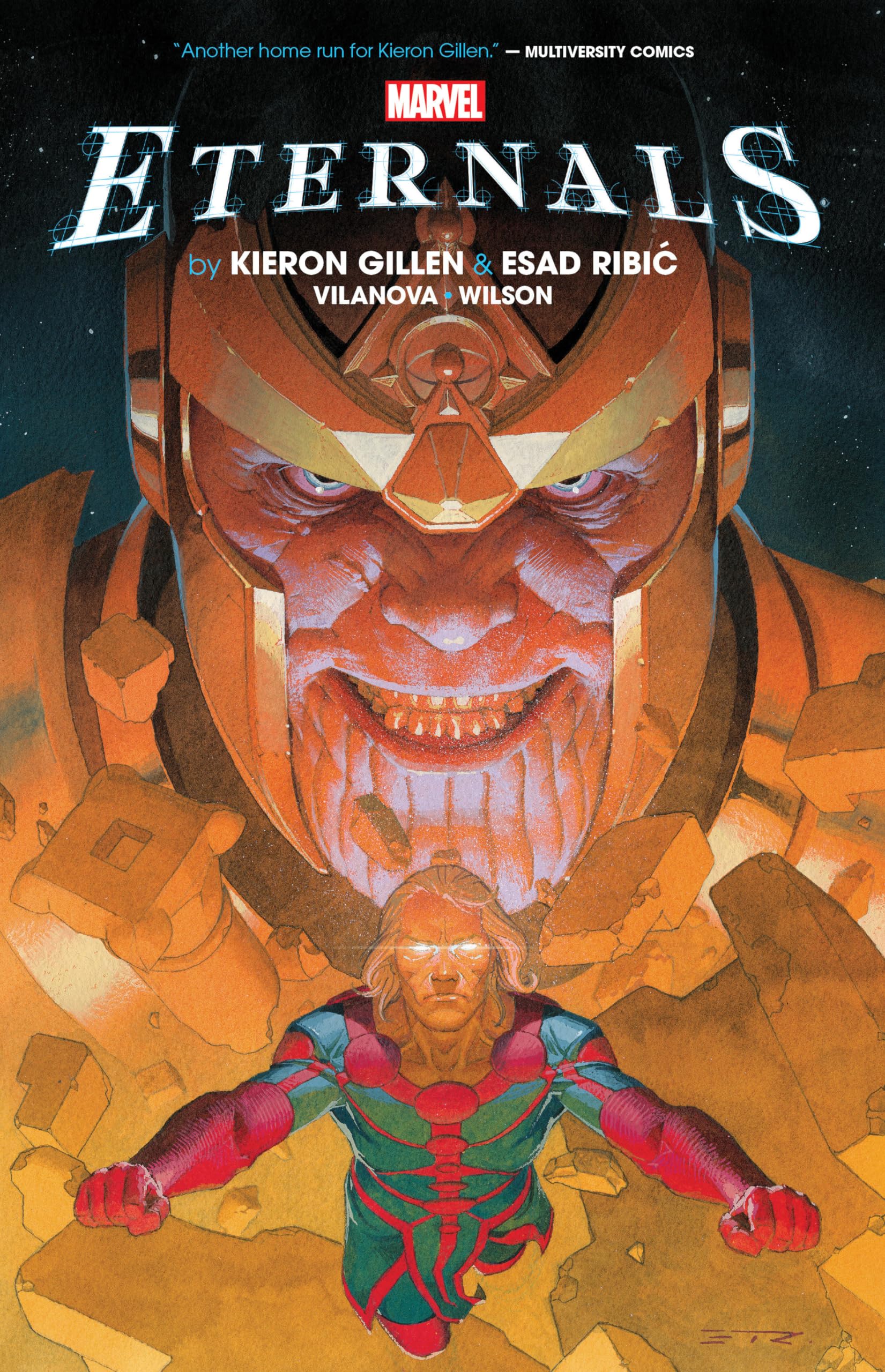 jaquette album ETERNALS BY KIERON GILLEN