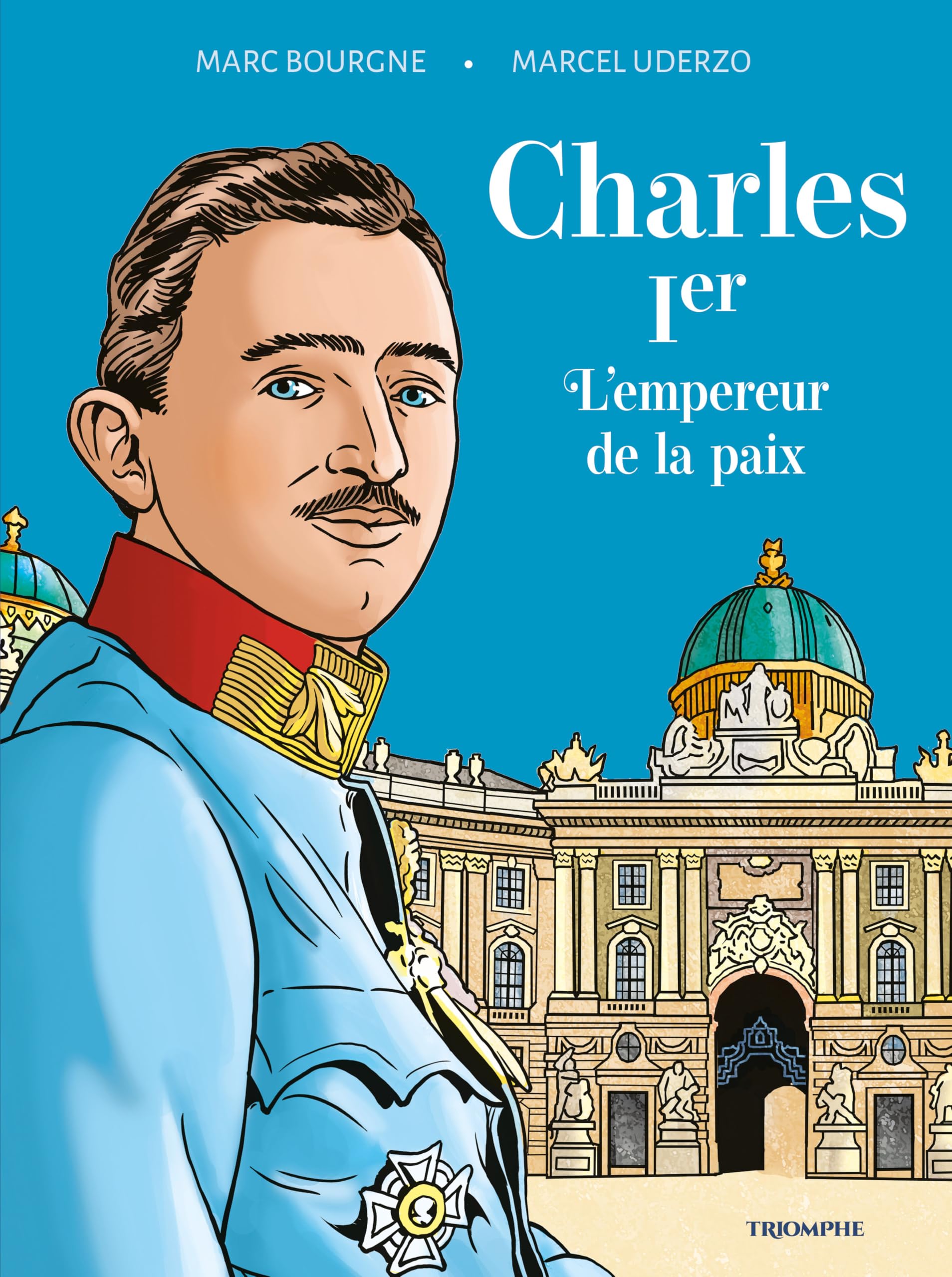 jaquette album Charles 1er l'empereur de la paix