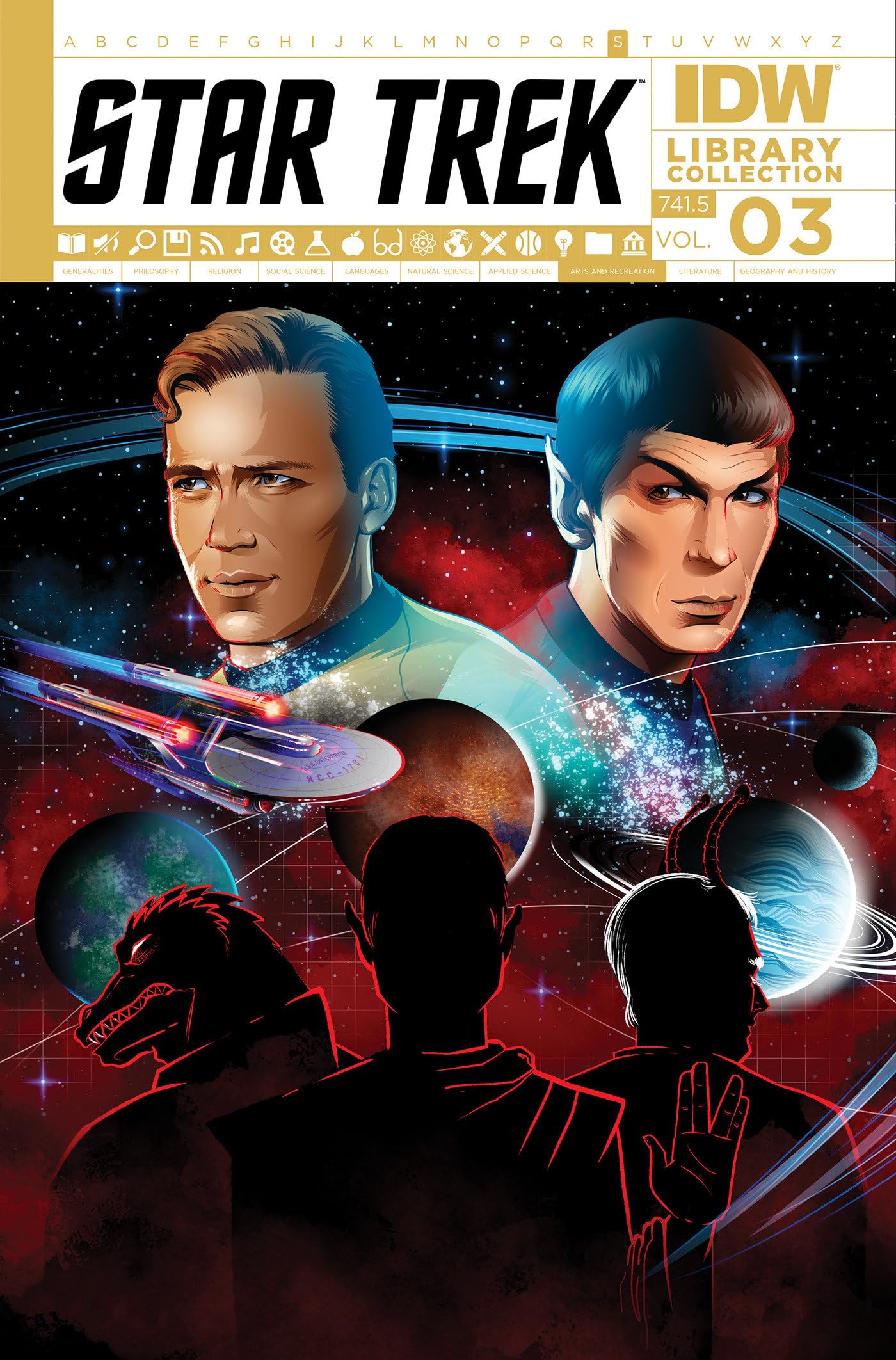 jaquette livre Star Trek Library Collection, Vol. 3