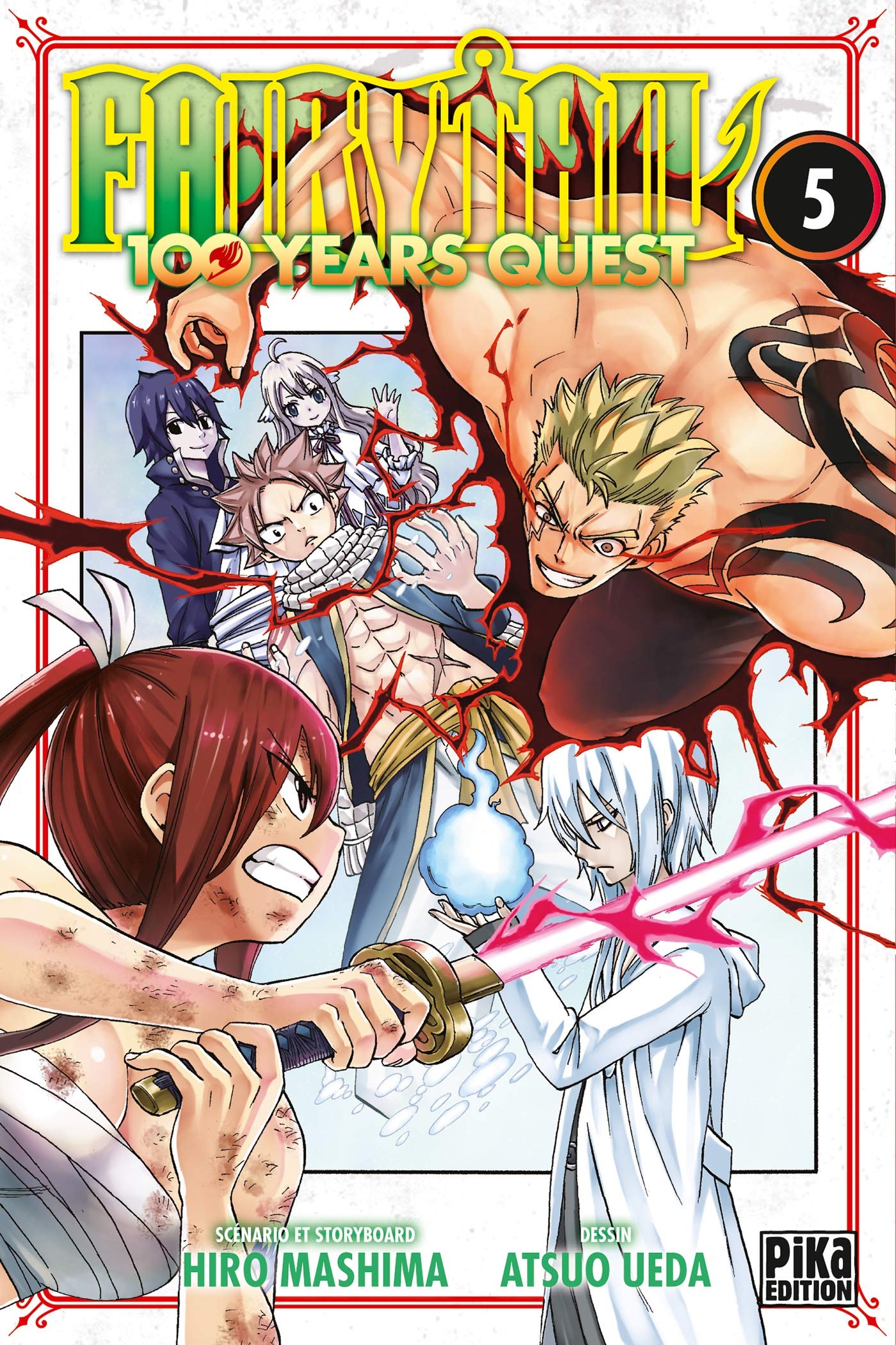 jaquette album Fairy Tail - 100 Years Quest T05