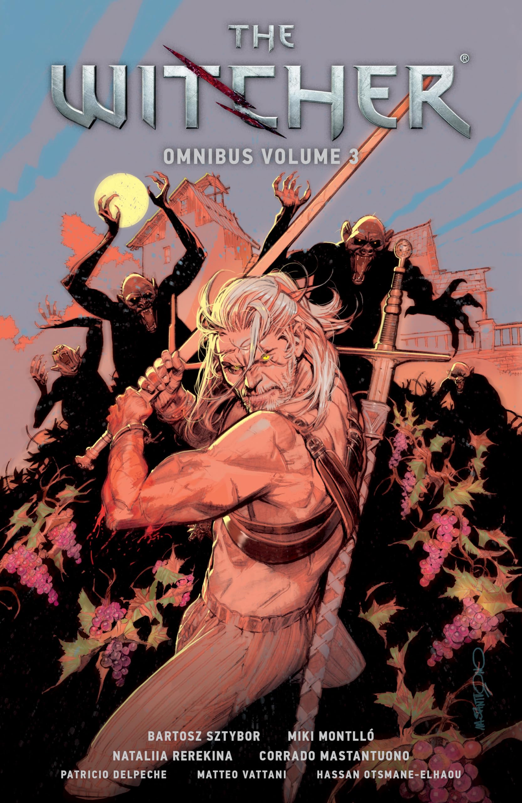 jaquette album The Witcher Omnibus Volume 3